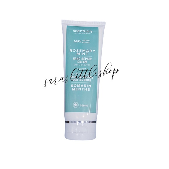 SCENTUALS ROSEMARY MINT HAND REPAIR CREAM 100ML - NEW/SEALED - Picture 2 of 2